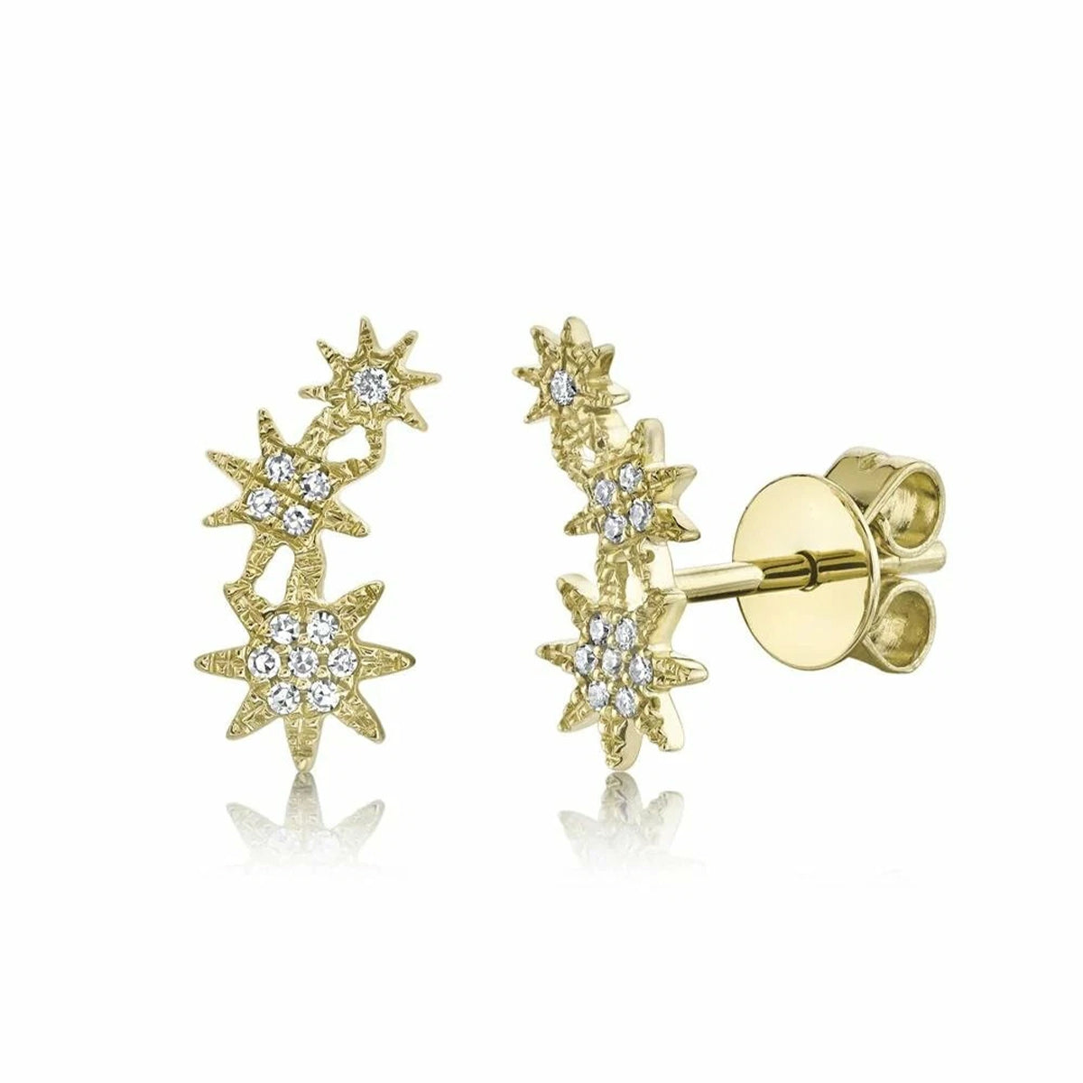 Celeste Star Stud Earrings