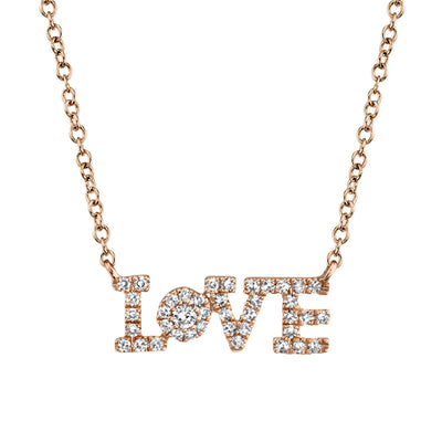 Diamond Love Necklace