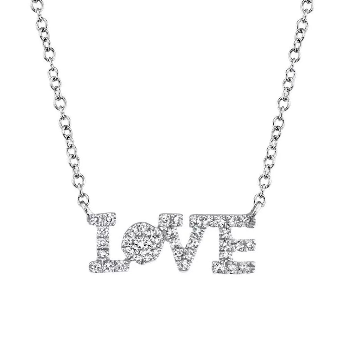 Diamond Love Necklace
