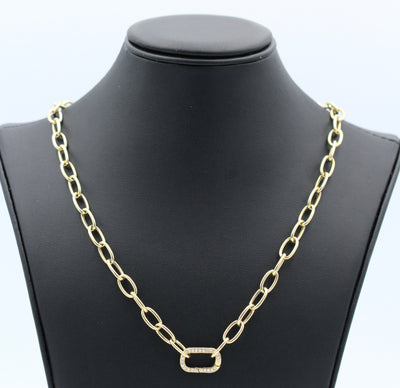 MEDIUM ROUNDED LINK CHAIN