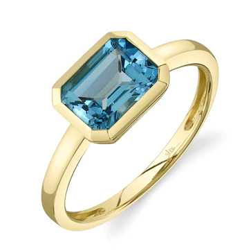 BLUE TOPAZ RING-1.88CT