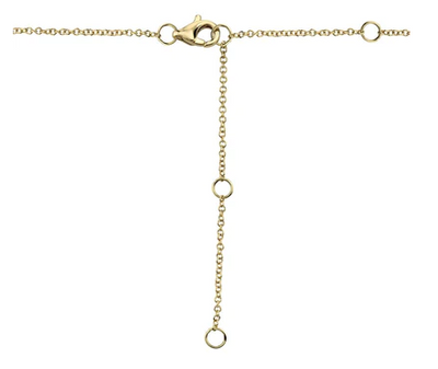 DIAMOND PAVE LARGE HEART NECKLACE- .21CT