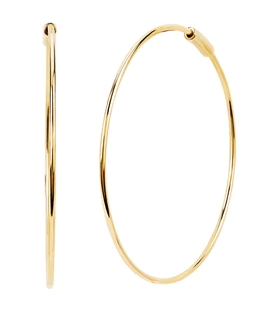THE PERFECT GOLD HOOP EARRINGS