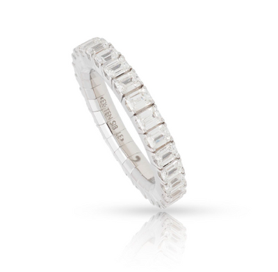 EX-TENSIBLE™ COLLECTION 2.66CT EMERALD CUT DIAMOND ETERNITY RING